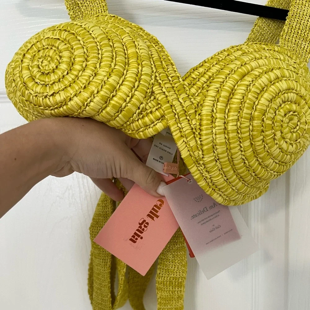 BRAND NEW Cult Gaia Gabi Crochet Top - Picture 6 of 8